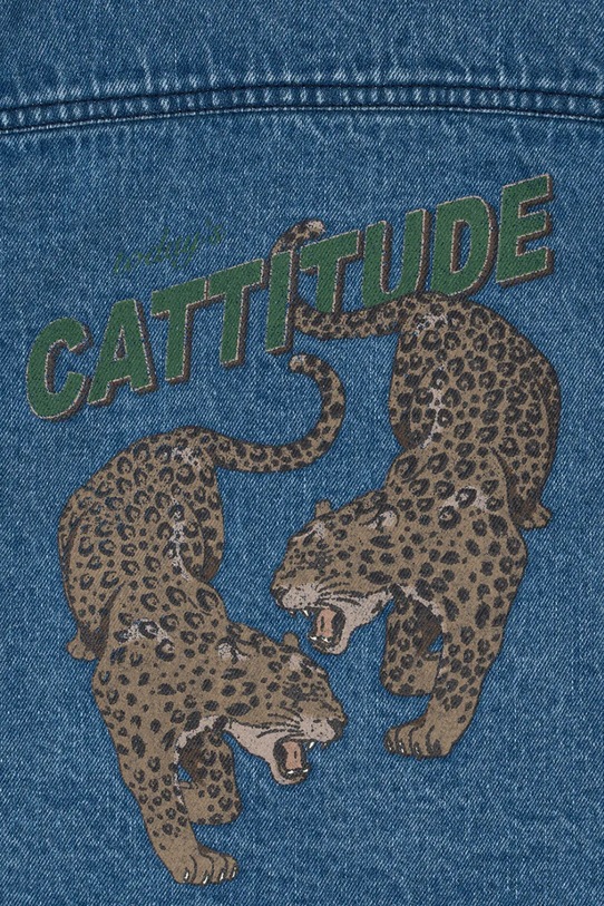 Konges Sløjd giacca jeans bambino/a MAGOT JACKET GOTS blu navy KS104971.PPY2