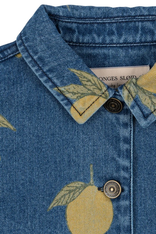 BIMBA Konges Sløjd giacca jeans bambino/a MAGOT JACKET GOTS KS104971.PPY2 blu navy