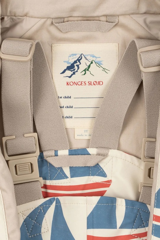 Konges Sløjd kurtka i spodnie dziecięce RAINY PALME SET KS105049.PPY2