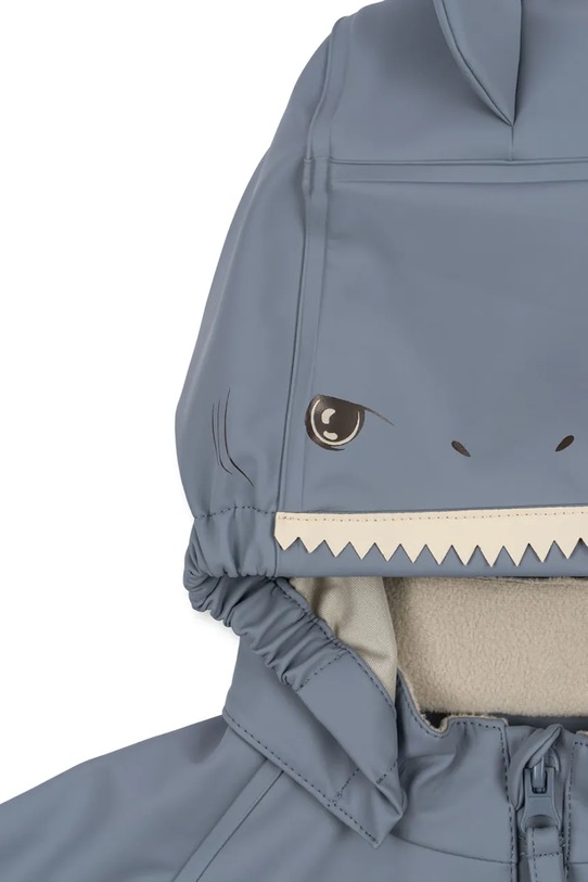 Konges Sløjd kurtka i spodnie dziecięce SHARKA RAIN SET niebieski KS105079.PPY2