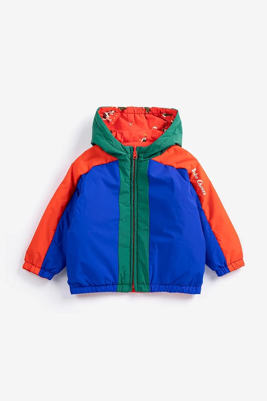 Bobo Choses kurtka niemowlęca Farm Adventure 126AB104 czerwony SS26