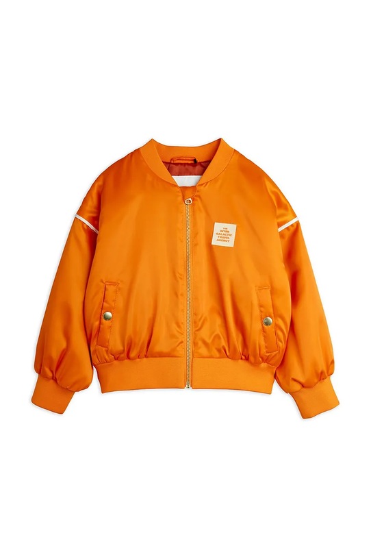 Chłopiec Mini Rodini kurtka dziecięca Travel agency 26210101 pomarańczowy