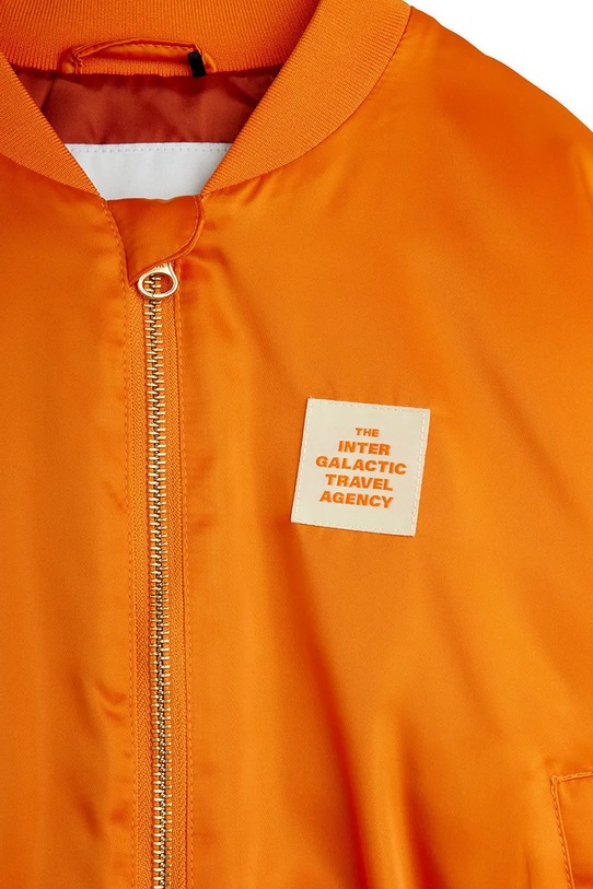 Mini Rodini kurtka dziecięca Travel agency 26210101 pomarańczowy