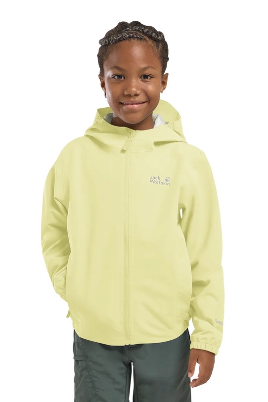 Jack Wolfskin μεταβατικό μπουφάν παιδικό FLAZE JACKET K 1609263.104.152 κίτρινο
