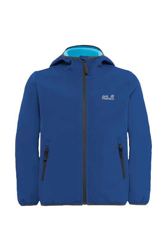 Jack Wolfskin kurtka softshell dziecięca FOURWINDS JACKET KIDS A61854.104.152 niebieski SS26