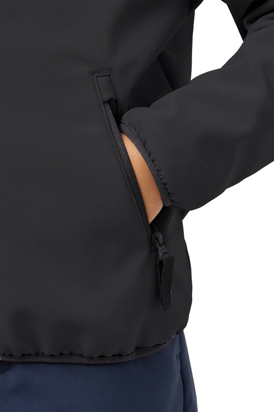 Jack Wolfskin geacă softshell pentru copii FOURWINDS JACKET KIDS negru A61854.104.152