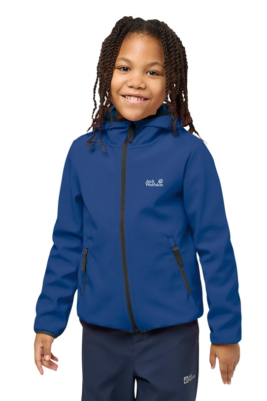 Jack Wolfskin kurtka softshell dziecięca FOURWINDS JACKET KIDS A61854.164.176.
