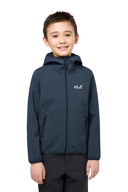 Jack Wolfskin μπουφάν softshell παιδικό FOURWINDS JACKET KIDS A61854.164.176.