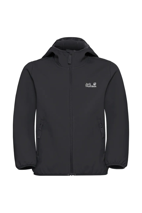 Jack Wolfskin μπουφάν softshell Παιδικά FOURWINDS JACKET KIDS A61854.164.176. μαύρο SS26