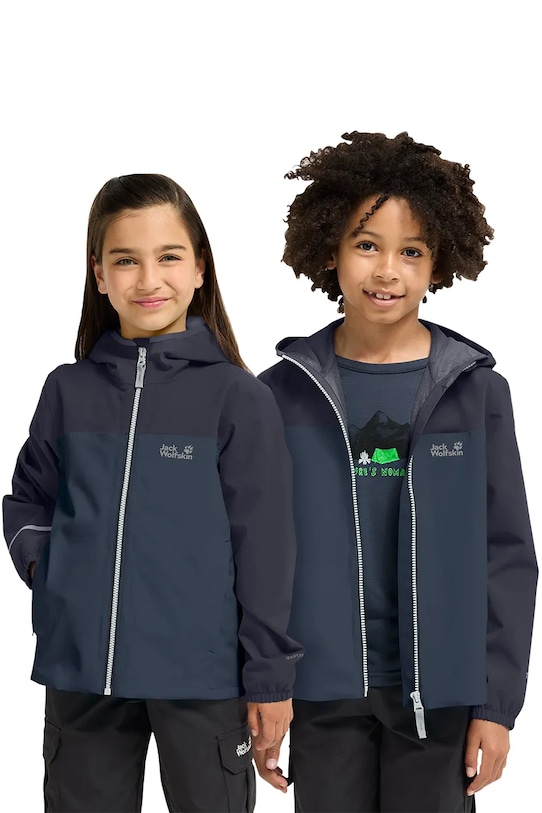 Jack Wolfskin jachetă pentru copii ADVENTURETRIBE 2L JKT K bleumarin A65947.104.152