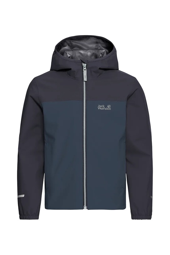 Jack Wolfskin kurtka przeciwdeszczowa dziecięca ADVENTURETRIBE 2L JKT K A65947.164.176 granatowy SS26