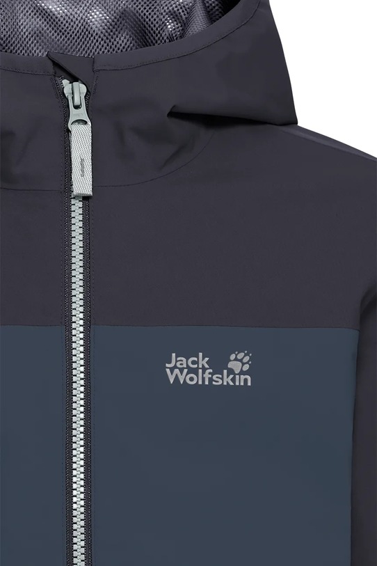 Jack Wolfskin kurtka przeciwdeszczowa dziecięca ADVENTURETRIBE 2L JKT K A65947.164.176 granatowy