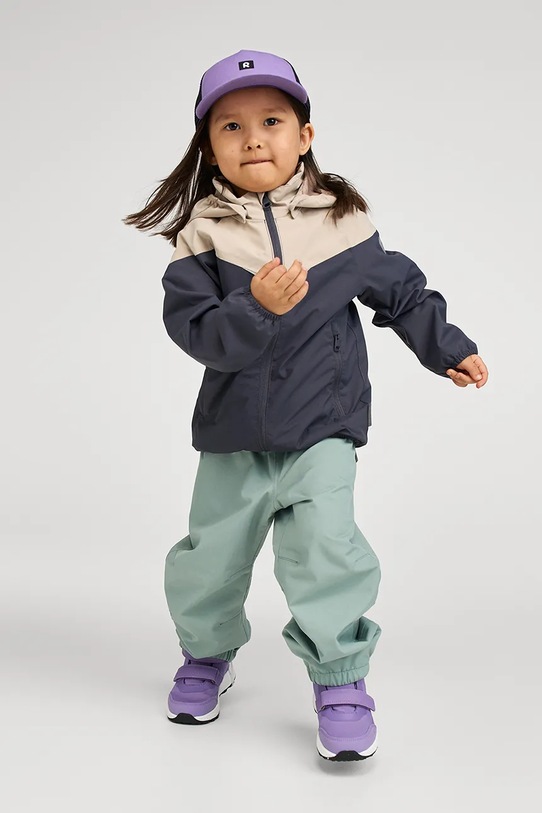 Detská bunda Reima Tuuliaho jemné zateplenie čierna 5100313B.PPY2