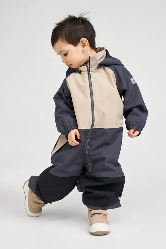 Overal pre bábätká Reima Tuusula jemné zateplenie čierna 5100369A.PPY2