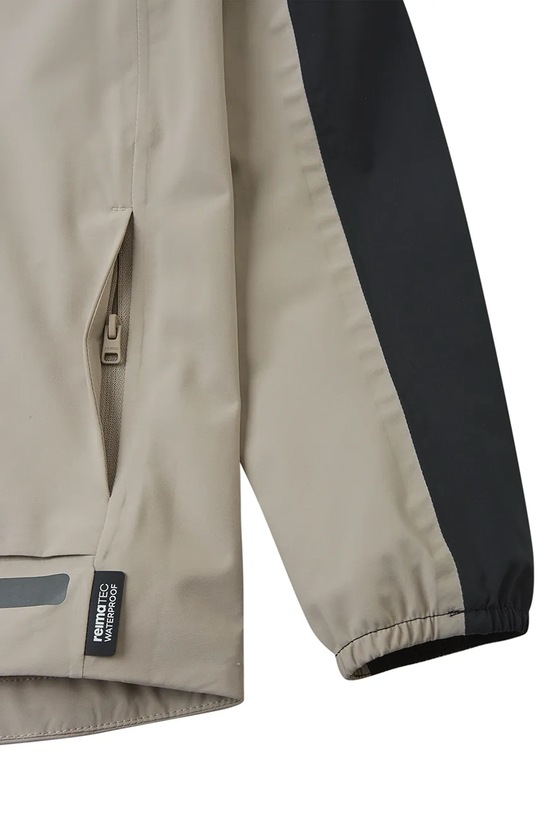 Reima kurtka przeciwdeszczowa dziecięca Salmi 5100432A.PPY2 beżowy