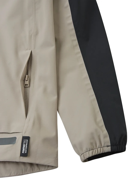 Reima kurtka przeciwdeszczowa dziecięca Salmi 5100432A.PPY2 beżowy