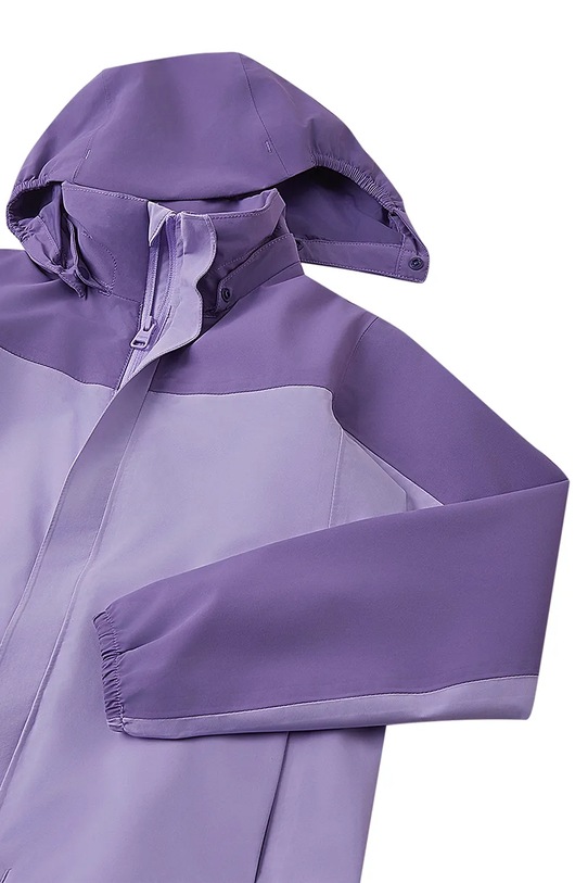 Reima kurtka przeciwdeszczowa dziecięca Salmi 5100432A.PPY2 fioletowy
