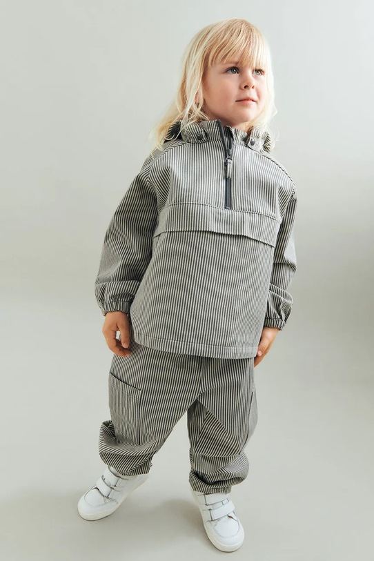 Wheat anorak dziecięcy bawełniany zielony 7270.901