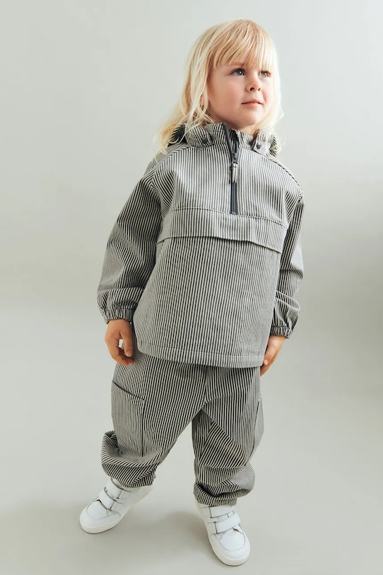 Wheat anorak dziecięcy bawełniany zielony 7270.901