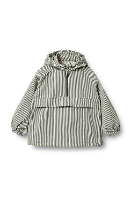 Wheat anorak dziecięcy bawełniany 7270.901 zielony SS26