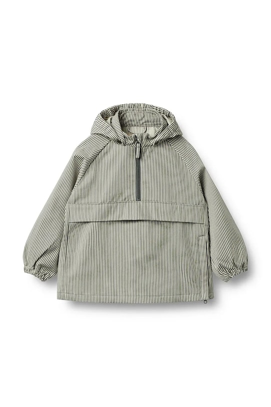 Wheat anorak dziecięcy bawełniany 7270.901 zielony SS26