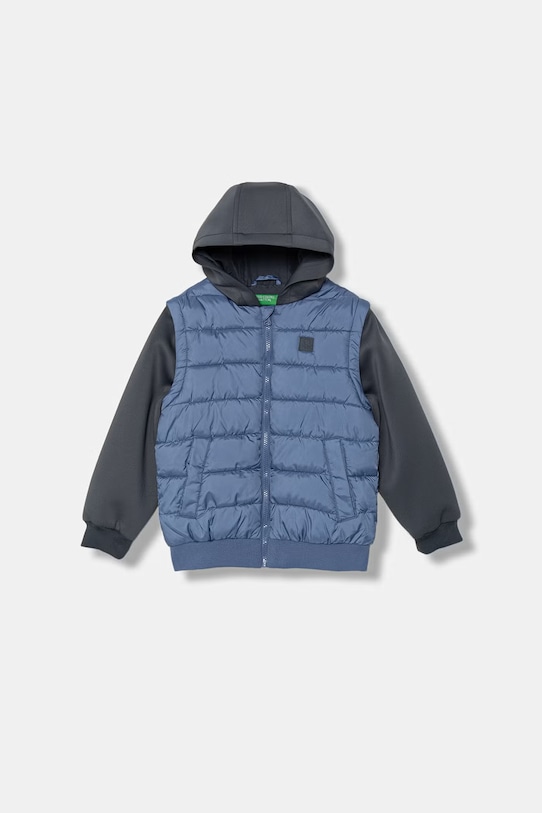 United Colors of Benetton bunda detská modrá 2KL9CN071.G.Stagionale