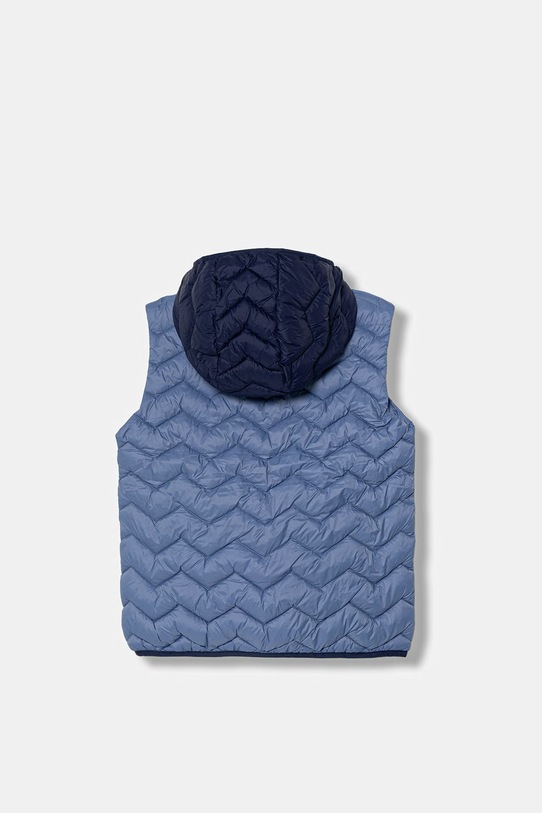 United Colors of Benetton bezrękawnik z kapturem dziecięcy 2TWDCJ00R.G.Stagionale niebieski SS26