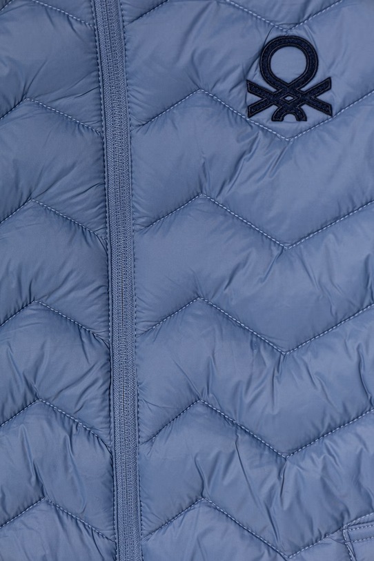 Chłopiec United Colors of Benetton bezrękawnik z kapturem dziecięcy 2TWDCJ00R.G.Stagionale niebieski