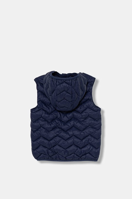 United Colors of Benetton bezrękawnik z kapturem dziecięcy 2TWDGJ00G.P.Riproposto granatowy SS26