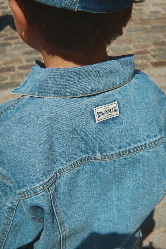 Konges Sløjd jachetă de copii din denim MAGOT DENIM JACKET GOTS KS105461.PPY2