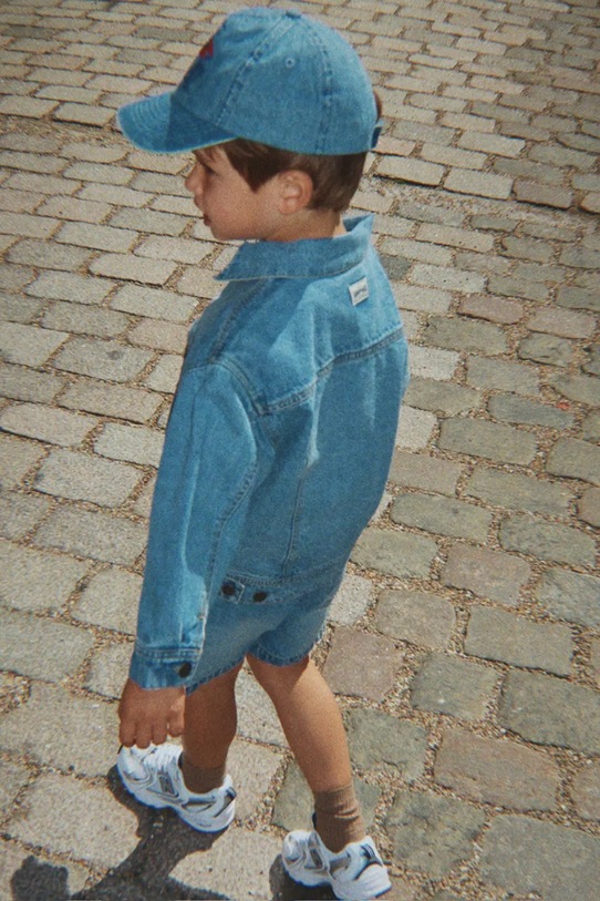 Konges Sløjd jachetă de copii din denim MAGOT DENIM JACKET GOTS KS105461.PPY2