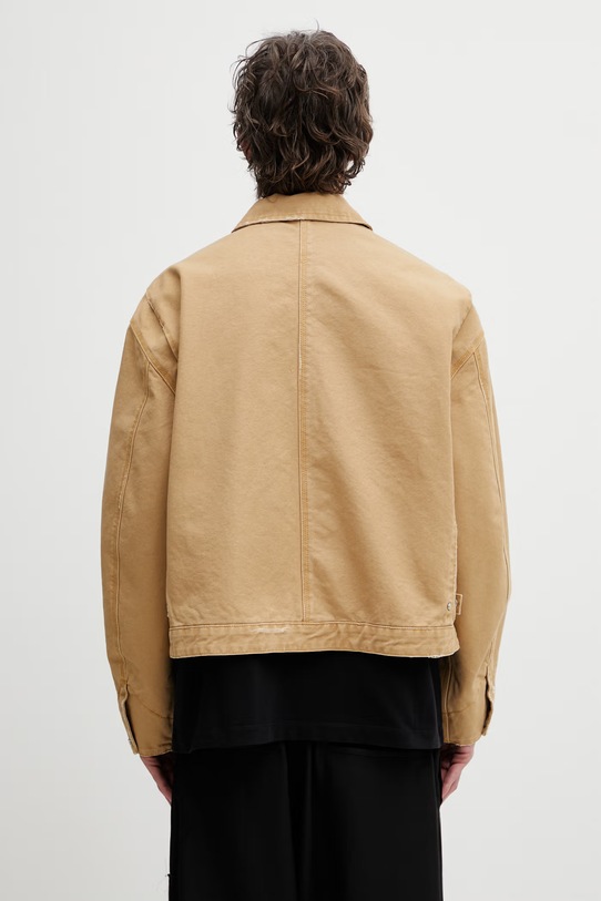 Odzież Represent WORKER kurtka przejściowa bawełniana męska MLM100547.25 brązowy