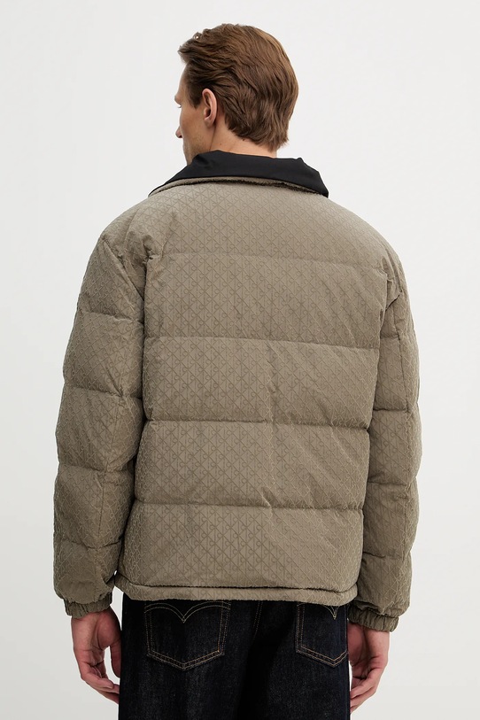 Calvin Klein Jeans kurtka puchowa dwustronna LV04RE500G zielony