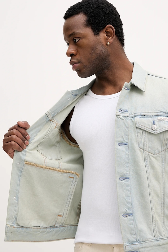 Calvin Klein Jeans kurtka jeansowa LV04RE764G