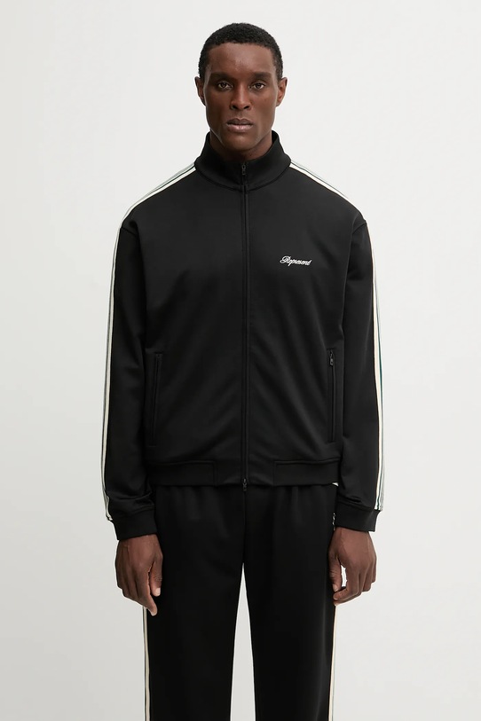Represent giacca Taped Track applique nero MLM100772.01
