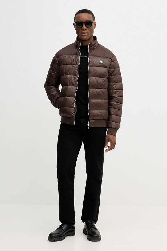 Karl Lagerfeld kurtka 561590.505090 brązowy SS26