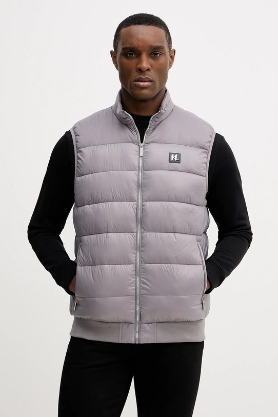 Karl Lagerfeld bezrękawnik bez kaptura szary 561590.505091