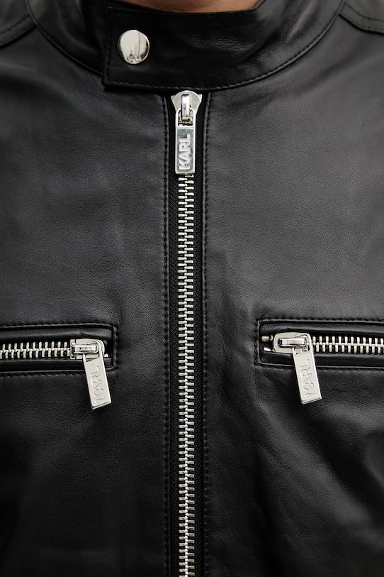 Karl Lagerfeld giacca in pelle 561421.555022