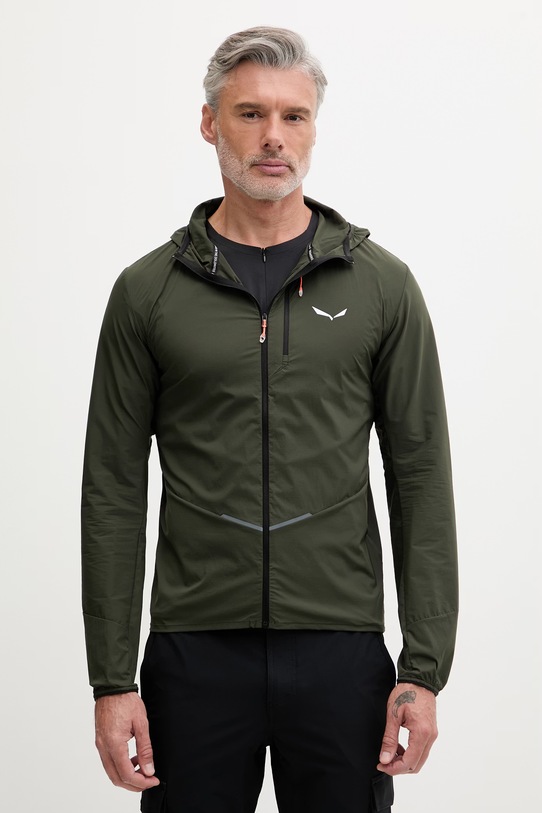 Salewa kurtka sportowa męska PEDROC WIND zielony 00.0000029284