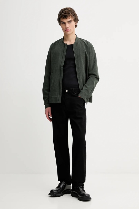 Les Deux kurtka 1001059 zielony SS26