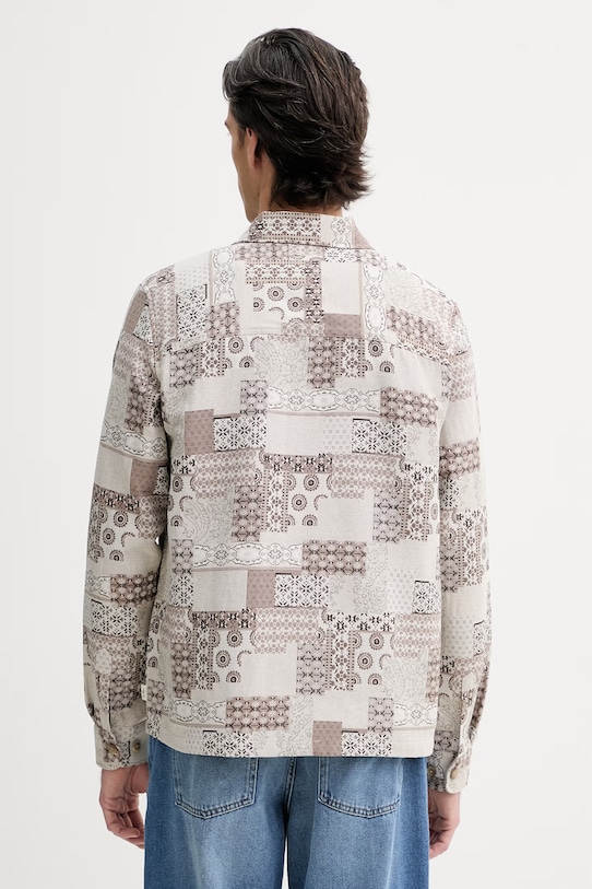 Ρούχα Πουκάμισο Les Deux Layton 1001514 μπεζ