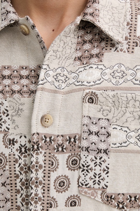 Πουκάμισο Les Deux Layton 1001514 μπεζ