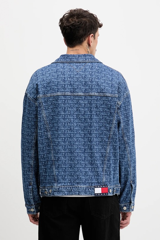 Odzież Tommy Jeans kurtka jeansowa DM0DM22268 niebieski