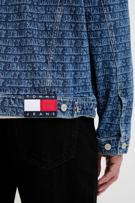 Tommy Jeans kurtka jeansowa DM0DM22268 niebieski