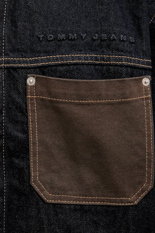 Tommy Jeans kurtka jeansowa granatowy DM0DM22419