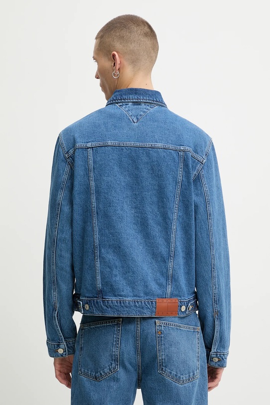 Odzież Tommy Jeans kurtka jeansowa DM0DM22635 niebieski