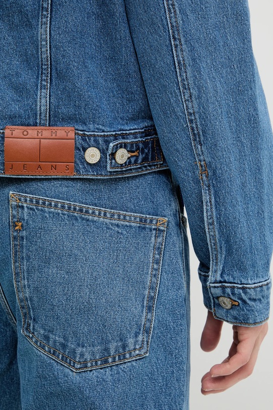 Tommy Jeans kurtka jeansowa DM0DM22635 niebieski