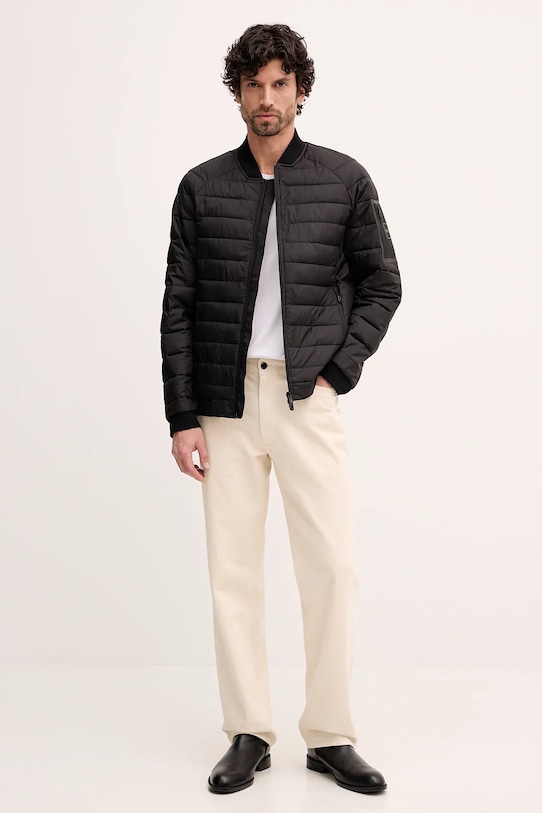 Μπουφάν BOSS Green 50551074 μαύρο SS26