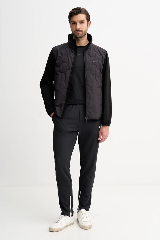 BOSS Green kurtka 50551104 czarny SS26