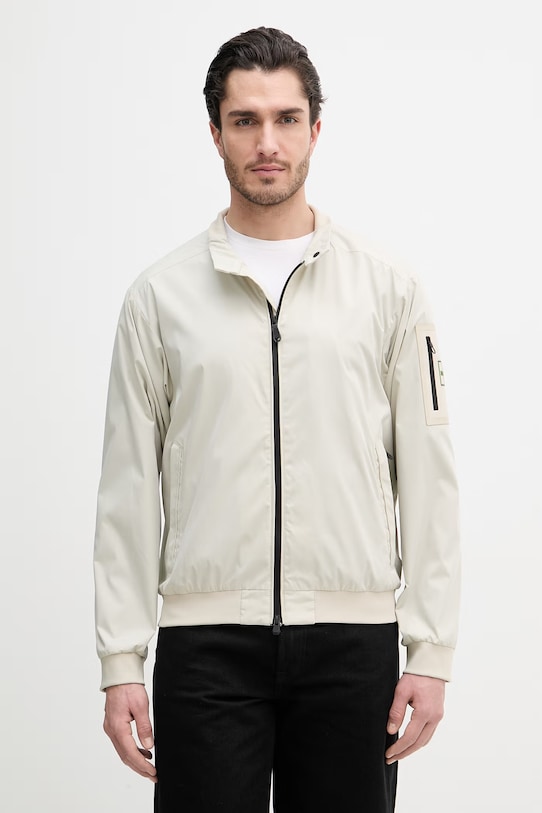 BOSS Green geacă OW_Join JT cu captuseala bej 50556129